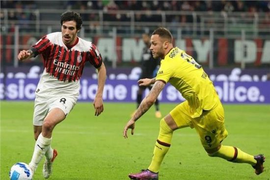 ميلان يسقط في فخ التعادل أمام بولونيا بالكالتشيو