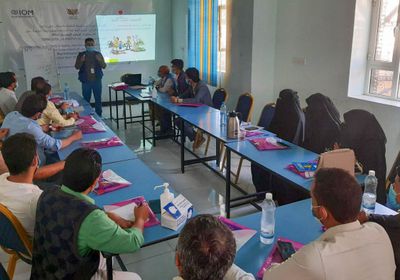 الدولية للهجرة تدعم موظفي الصحة في مأرب بـ "تدريب نفسي"