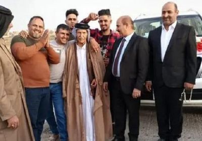 معمر عراقي عمره 103 سنوات يتزوج للمرة الثالثة بحضور أحفاد أحفاده