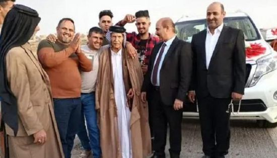 معمر عراقي عمره 103 سنوات يتزوج للمرة الثالثة بحضور أحفاد أحفاده