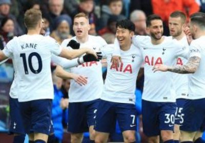 توتنهام يكتسح أستون فيلا برباعية بالدوري الإنجليزي