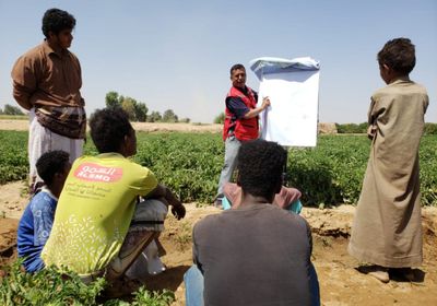 الصليب الأحمر يوعي بمخاطر الألغام والذخائر