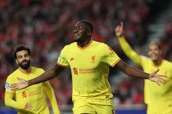 ليفربول وبنفيكا بدوري أبطال أوروبا 2022.. الموعد والقنوات الناقلة