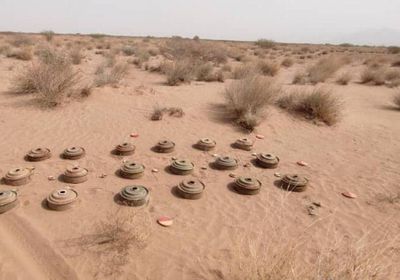 اكتشاف حقل ألغام للحوثيين في الخوخة