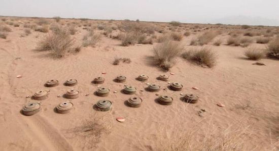 اكتشاف حقل ألغام للحوثيين في الخوخة