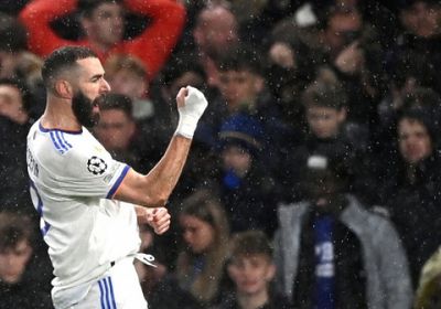 رأسية بنزيما تطيح تشيلسي من دوري الأبطال