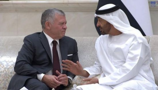 بعد العملية الجراحية.. ولي عهد أبوظبي يطمئن على صحة ملك الأردن