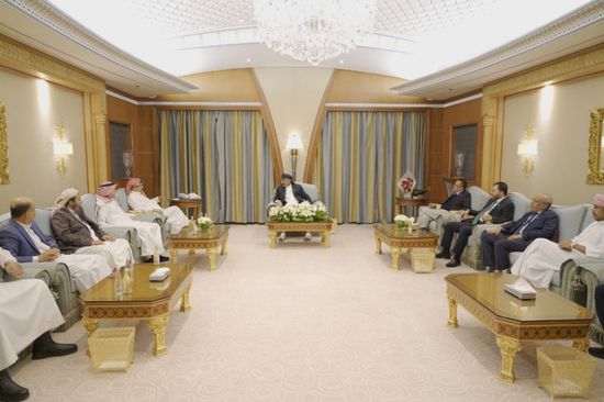 الزُبيدي يشيد بدعم وفد تحالف أمراء الجنوب العربي