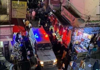 انفجار أسطوانة غاز في محل بكريتر