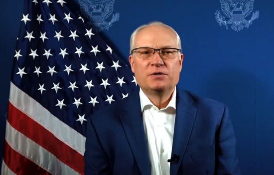 في رسالة مصورة.. المبعوث الأمريكي: صافر تهدد المنطقة بأكملها