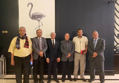 فريق الحوار الوطني الجنوبي يلتقي محافظي أبين ولحج