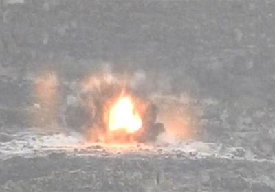 هجوم حوثي يستهدف شرق مديرية حيس