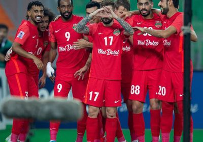 مباراة الـ10 أهداف.. شباب الأهلي دبي يقسو على الغرافة القطري