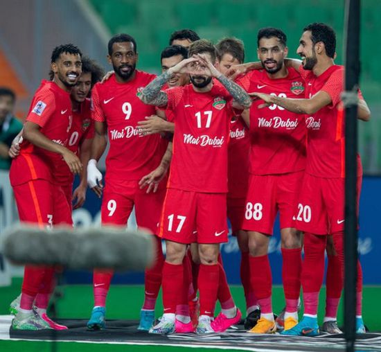 مباراة الـ10 أهداف.. شباب الأهلي دبي يقسو على الغرافة القطري