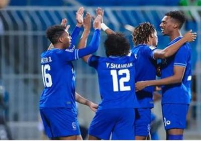 الهلال السعودي يحقق فوزًا كبيرًا على استقلال دوشنبة