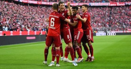 بايرن ميونخ يفوز ببطولة الدوري الألماني