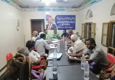 أمسية رمضانية لـ"انتقالي ردفان" تجمع الكيانات النقابية