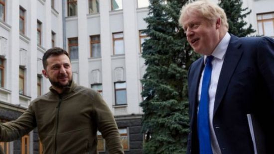 زيلينسكي يشكر جونسون لهذا السبب