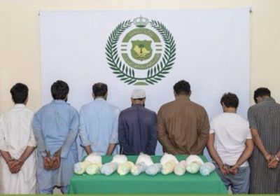 السعودية.. سقوط يمنيين وباكستانيين بكميات من مخدر الشبو والقات