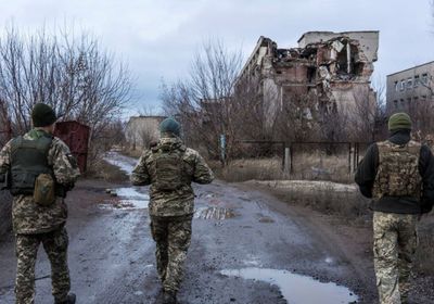 سقوط قذيفة أوكرانية في قرية روسية