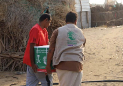 فرق "سلمان للإغاثة" توزع مساعدات في حجة
