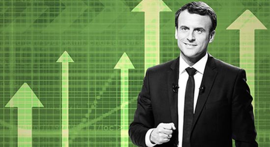 فوز ماكرون برئاسة ثانية بفرنسا يرفع سعر اليورو