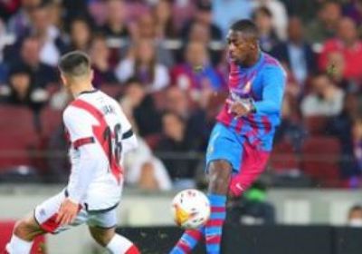 برشلونة يسقط أمام رايو فايكانو بالدوري الإسباني