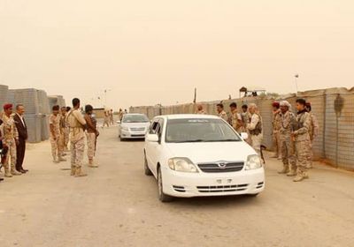  إغلاق طريق الضبة في الشحر لدواعي أمنية