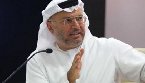 قرقاش: زيارة أردوغان للإمارات والسعودية خطوة إيجابية للمنطقة