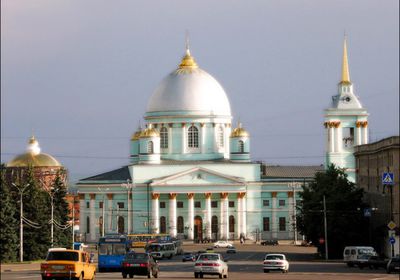 انهيار جسر سكة حديد على الحدود الروسية