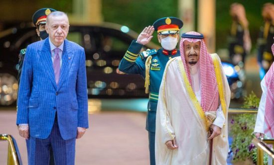 أردوغان يبدي ارتياحه لزيارة السعودية