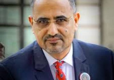 الزُبيدي: جميع الخيارات مطروحة للتعامل مع الحوثيين