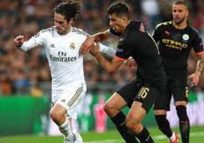 التشكيل المتوقع لفريقي ريال مدريد ومانشستر سيتي بدوري الأبطال