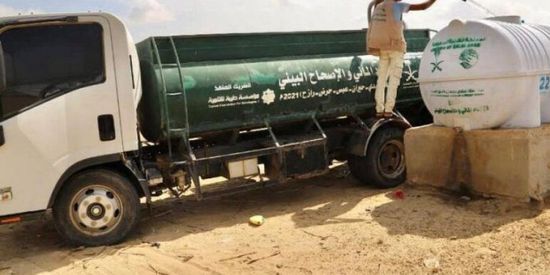 إمداد 4 مديريات في حجة بأكثر من 4.5 ملايين لتر مياه