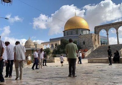 إصابة 12 شخصًا في مواجهات داخل باحات الأقصى