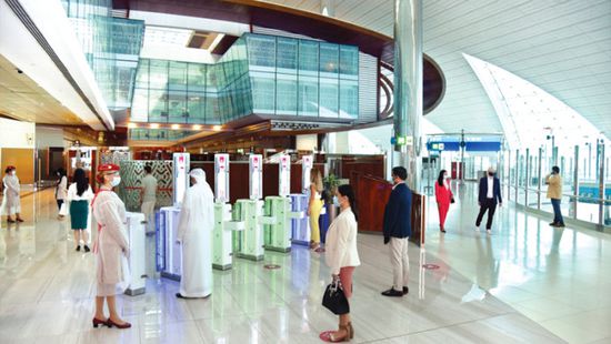 مطار دبي يستقبل 25 مليون مسافر في 6 أشهر