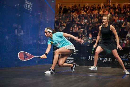 المصرية نوران جوهر بطلة "جي بي مورجان" للإسكواش بنيويورك