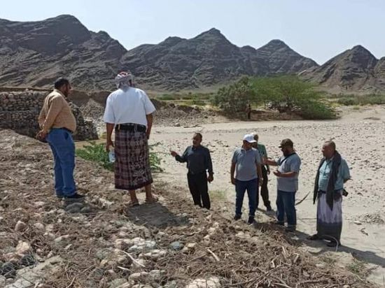 وفد الري يتفقد جاهزية ابين لموسم الأمطار