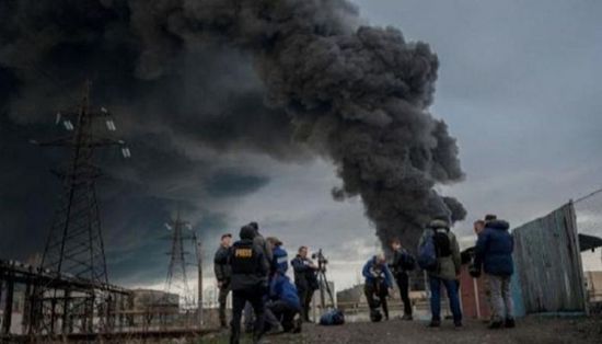 قصف مسؤول أوروبي بارز بالصواريخ خلال تواجده بكييف