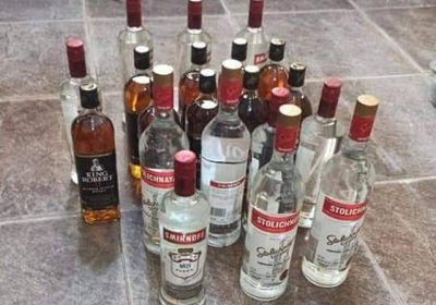 مصادرة كمية خمور بحوزة متهم في المنصورة