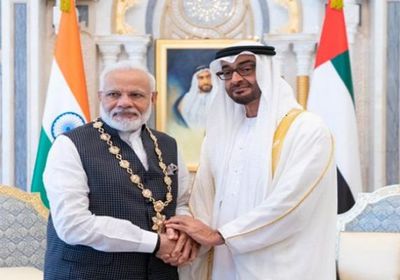 رئيس وزراء الهند يهنئ محمد بن زايد بانتخابه رئيسًا للإمارات