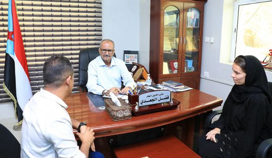 "الانتقالي" و"اكتد" يناقشان الأنشطة الإغاثية في الجنوب