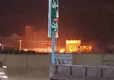 انفجار محول كهرباء في عتق