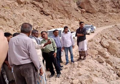 زيارات ميدانية لمواقع منكوبة بالسيول في حضرموت