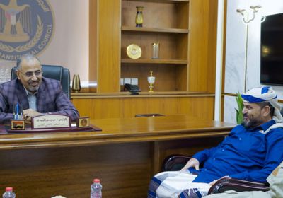 عبدالعالم الشاعري يهنئ الزُبيدي بذكرى تأسيس "الانتقالي"