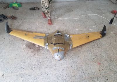 إسقاط مسيرة حوثية شمال الضالع