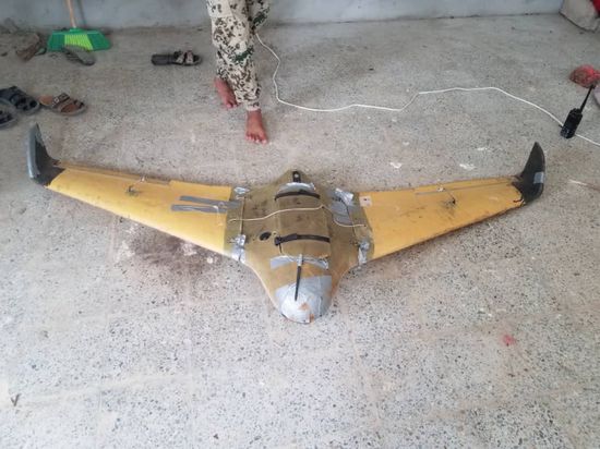 إسقاط مسيرة حوثية شمال الضالع