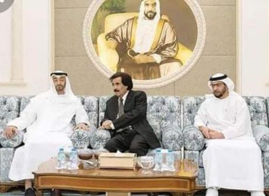 سالم البيض يعزي في وفاة الشيخ خليفة بن زايد