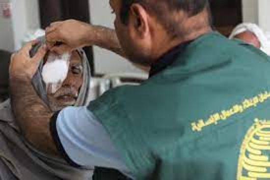 "سلمان للإغاثة" يدشن حملة مكافحة العمى في المكلا