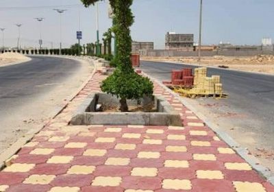 البرنامج السعودي يستأنف تأهيل شوارع الغيضة